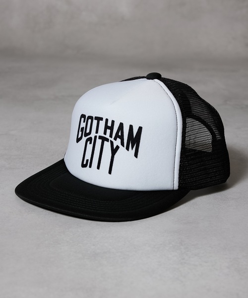 【期間限定】 GOTHAM (N)INE ナンバーナイン（NUMBER | CAP MESH PRINTED CITY 帽子