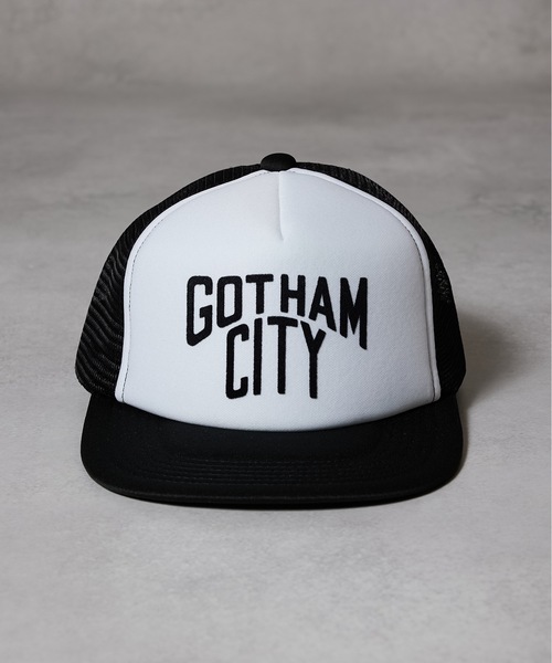 ナンバーナイン　キャップ　GOTHAM CITY GOTHAM CITY PRINTED MESH CAP / ゴッサム シティ プリント