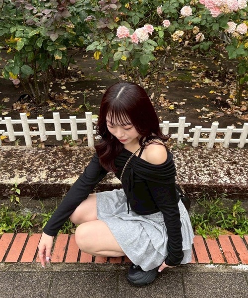 セール】ちな企画 アソートオフショルカットソー 583659（Tシャツ