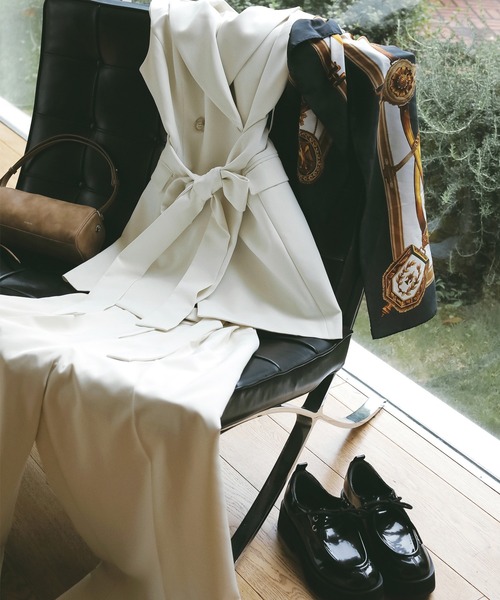 EIMY ISTOIRE(エイミーイストワール)の「レースアップボリュームローファー(ローファー・レディース・ブラウン/ブラック・L/M/S)」の6枚目の写真