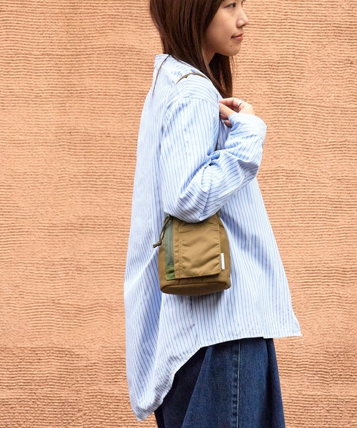 BRIEFING/ブリーフィング PURSE SACK ブランドタグ パースバッグ