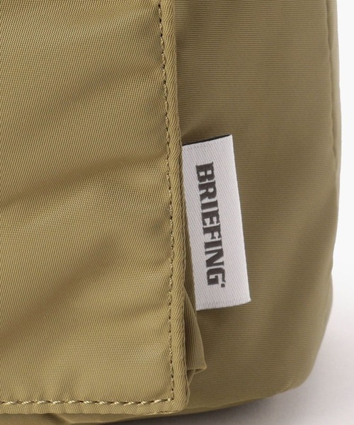 BRIEFING（ブリーフィング）の「BRIEFING/ブリーフィング PURSE SACK ブランドタグ パースバッグ（ショルダーバッグ・メンズ・ブラック/カーキ・FREE）」の3枚目の写真