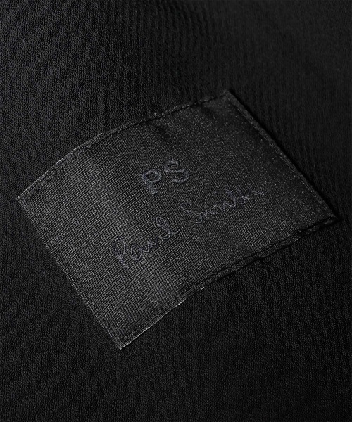 PS Paul Smith（ピーエスポールスミス）の「ライトドライテクスチャー テーパードパンツ【252750 EXTR02】（その他パンツ・メンズ・ブラック/ダークグレー・MEDIUM/SMALL/LARGE）」の9枚目の写真