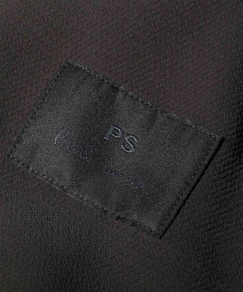 PS Paul Smith（ピーエスポールスミス）の「ライトドライテクスチャー テーパードパンツ【252750 EXTR02】（その他パンツ・メンズ・ブラック/ダークグレー・MEDIUM/SMALL/LARGE）」の16枚目の写真