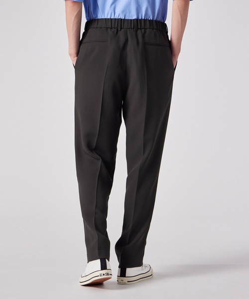PS Paul Smith（ピーエスポールスミス）の「ライトドライテクスチャー テーパードパンツ【252750 EXTR02】（その他パンツ・メンズ・ブラック/ダークグレー・MEDIUM/SMALL/LARGE）」の11枚目の写真
