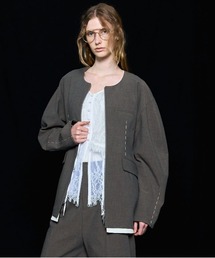 【新品未使用】MAISON SPECIAL ノーカラージャケット MAISON SPECIAL（メゾンスペシャル）の「《UNISEX》High Tension