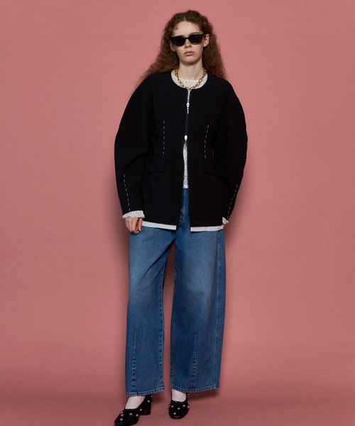 スラッシュジップジャケット maison special MAISON SPECIAL