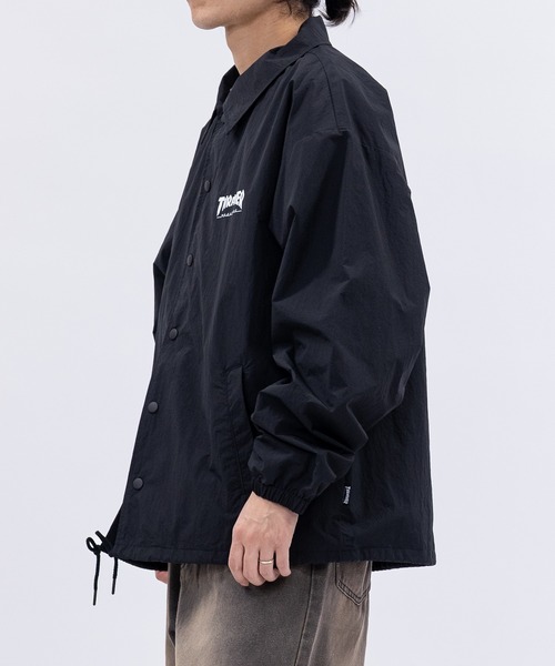THRASHER スラッシャー コーチジャケット キッズ 子供用 THRASHER（スラッシャー） ナイロンジャケット 「THRASHER