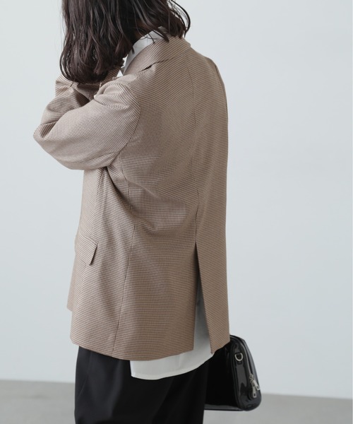 FREE'S MART（フリーズマート）の「【お気に入り7000人突破！】ダブルブレストジャケット（テーラードジャケット・レディース・ネイビー/ベージュ系その他/ブラウン系その他・SMALL/MEDIUM）」の5枚目の写真
