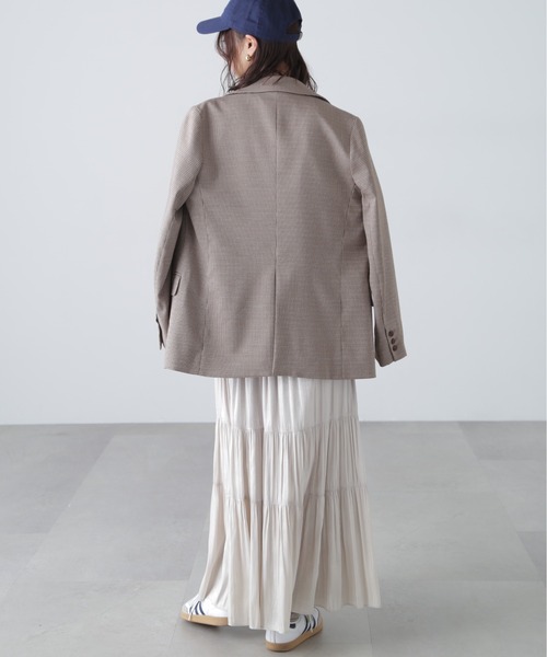 FREE'S MART（フリーズマート）の「【お気に入り7000人突破！】ダブルブレストジャケット（テーラードジャケット・レディース・ネイビー/ベージュ系その他/ブラウン系その他・SMALL/MEDIUM）」の14枚目の写真