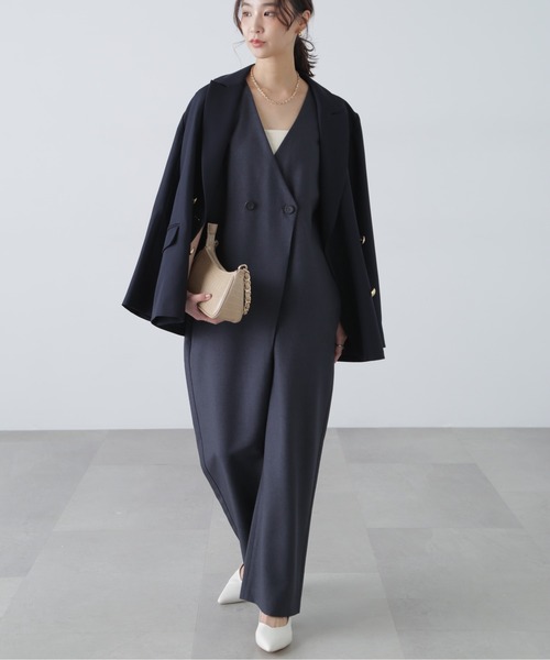 FREE'S MART（フリーズマート）の「【お気に入り7000人突破！】ダブルブレストジャケット（テーラードジャケット・レディース・ネイビー/ベージュ系その他/ブラウン系その他・SMALL/MEDIUM）」の18枚目の写真