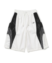 NOT4NERD(�m�b�g�t�H�[�i�[�h)��NOT4NERD/�m�b�g�t�H�[�i�[�h/4 Symbol Colour Mesh Shorts(���̑��p���c)