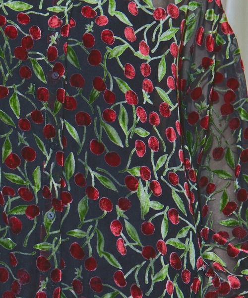 SPECIAL EDITION シアーフロッキーチェリーシャツ（シャツ/ブラウス