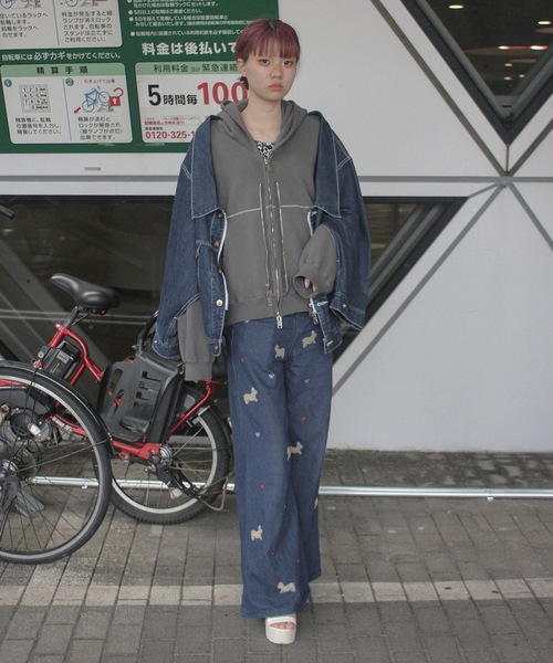 amok（アモク）の「TWO-IN-ONE DENIM JACKET（デニムジャケット）」 - WEAR