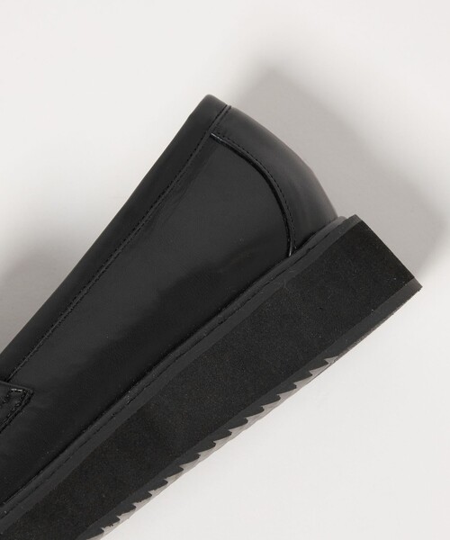 CITEN（シテン）の「＜CITEN＞トラックソールローファー（ローファー・レディース・ブラック・M/S/L）」の10枚目の写真