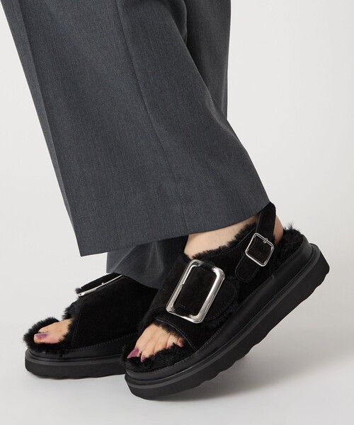 MOHI(モヒ)の「【別注】<MOHI>BIGBCL BB SD(サンダル・レディース・モカ/ブラック・38/37/39/36/35)」の5枚目の写真