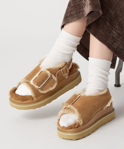 MOHI(モヒ)の「【別注】<MOHI>BIGBCL BB SD(サンダル・レディース・モカ/ブラック・38/37/39/36/35)」の9枚目の写真