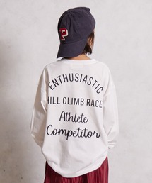 PAIRMANON STREET | 【綿100%】バックプリント 長袖 Tシャツ【PAIRMANON STREET】(Tシャツ/カットソー)