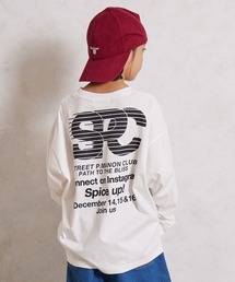 PAIRMANON STREET | 【綿100%】バックプリント 長袖 Tシャツ【PAIRMANON STREET】(Tシャツ/カットソー)