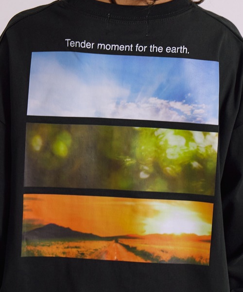 PAIRMANON STREET（ペアマノンストリート）の「【綿100%】バックプリント 長袖 Tシャツ【PAIRMANON STREET】（Tシャツ/カットソー・キッズ・レッド/ベージュ系その他/ホワイト系その他3/ホワイト/ブラック系その他/ホワイト系その他2/ブラック系その他3/ブラック/ブラック系その他2/ベージュ/イエロー/ネイビー/ミント/ホワイト系その他・150/130/120/140/110/160/100/90）」の22枚目の写真