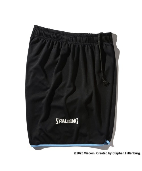 SPALDING(スポルディング)の「【SPALDING/スポルディング】プラクティスパンツ スポンジ・ボブ パペット/キャラクター・ハーフパンツ(その他パンツ・メンズ・ブラック/ホワイト・LARGE/MEDIUM)」の6枚目の写真