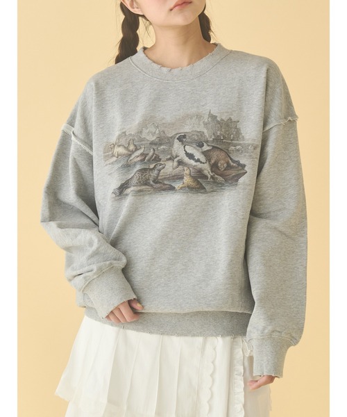 merry jenny（メリージェニー）の「she saw seal sweat（スウェット