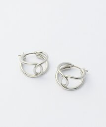 【GOLDY】ダブルフープピアス