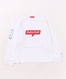 BABYDOLL（ベビードール）の「親子お揃い BOXロゴロンT 0852K（Tシャツ/カットソー・キッズ）」