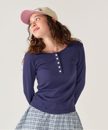 TINA：JOJUN｜ティーナジョジュンのTシャツ/カットソー（ブルー
