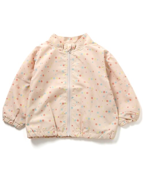 apres les cours(アプレレクール)の「【WEB限定/ジュニア対応】ウィンドブレーカー(ブルゾン・キッズ・ブルー/ベージュ/ラベンダー/ピンク・90/100/110/120/130/140/80)」の8枚目の写真