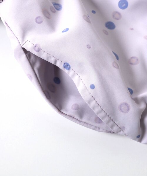 apres les cours(アプレレクール)の「【WEB限定/ジュニア対応】ウィンドブレーカー(ブルゾン・キッズ・ブルー/ベージュ/ラベンダー/ピンク・90/100/110/120/130/140/80)」の9枚目の写真