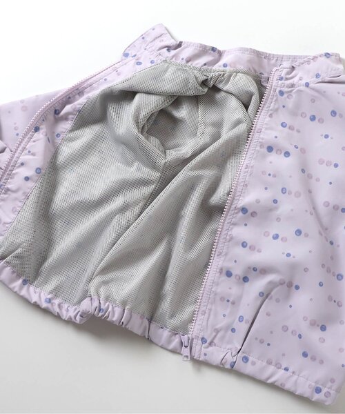 apres les cours(アプレレクール)の「【WEB限定/ジュニア対応】ウィンドブレーカー(ブルゾン・キッズ・ブルー/ベージュ/ラベンダー/ピンク・90/100/110/120/130/140/80)」の11枚目の写真