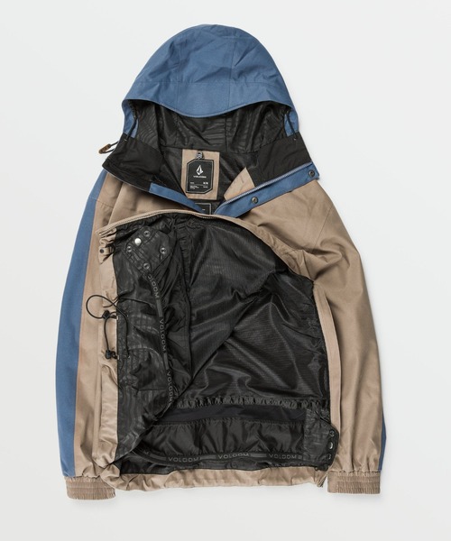 VOLCOM(ボルコム)の「【VOLCOM/ボルコム】 Mens Longo 20K Pullover /プルオーバースナップボタンスキースノーボードジャケット(その他アウター・メンズ・ブラック/インディゴブルー/ベージュ系その他/イエロー系その他・LARGE/SMALL/MEDIUM/X-SMALL/X-LARGE)」の22枚目の写真
