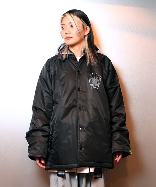Warp logo coach jacket（ナイロンジャケット）｜[W] by