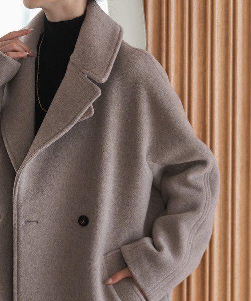 セール】MTRビッグカラーコート（チェスターコート）｜NOBLE（ノーブル