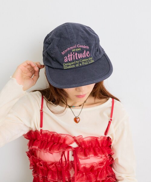 w closet（ダブルクローゼット）の「ロゴキャップ（キャップ・レディース・ネイビー/ピンク・FREE）」の8枚目の写真