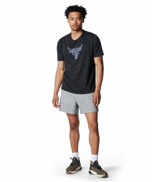 UNDER ARMOUR(アンダーアーマー)の「UAプロジェクトロック グラフィック ショートスリーブTシャツ(トレーニング/メンズ)(Tシャツ/カットソー・メンズ・ブラック系その他3・M/L/XL/S/3XL/2XL)」の4枚目の写真