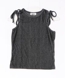relac（レーラック）の「リボンショルダー タンクトップ（Tシャツ/カットソー）」
