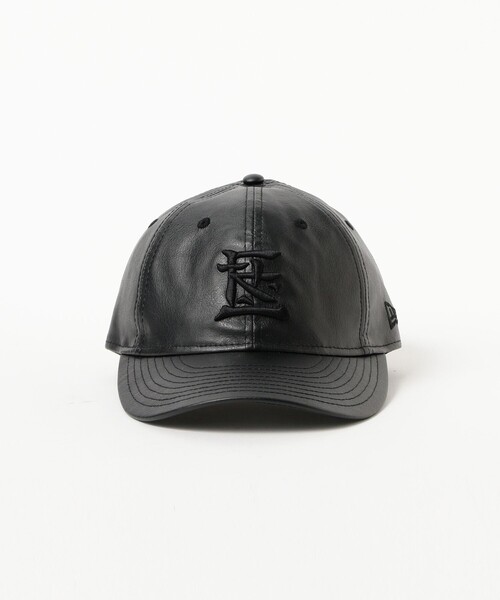 F-LAGSTUF-F（フラグスタフ）の「F-LAGSTUF-F x NEWERA / SYNTHETIC LEATHER 9THIRTY（キャップ・メンズ・ブラック・ONE SIZE）」の2枚目の写真