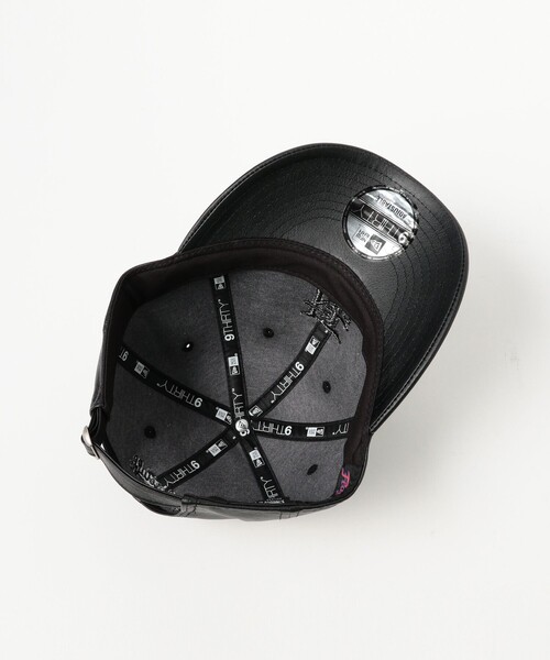 F-LAGSTUF-F（フラグスタフ）の「F-LAGSTUF-F x NEWERA / SYNTHETIC LEATHER 9THIRTY（キャップ・メンズ・ブラック・ONE SIZE）」の5枚目の写真