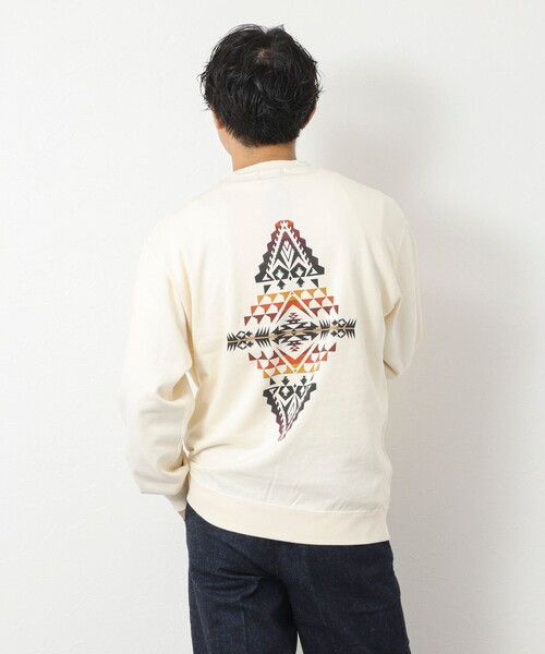 PENDLETON（ペンドルトン）の「【PENDLETON/ペンドルトン】Back Print Sweat 25AW（スウェット・メンズ・ホワイト/アイボリー/チャコールグレー・M/L）」の18枚目の写真