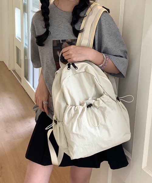 セール】リュックサック レディース ナイロン無地（バックパック