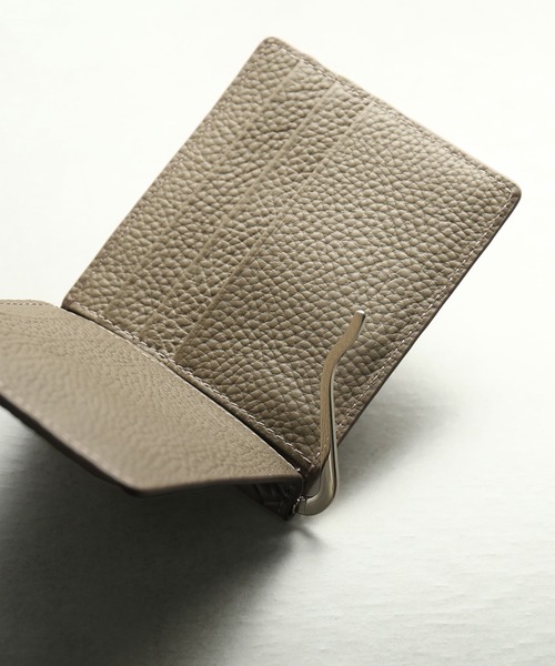 sankyo shokai(サンキョウショウカイ)の「クロコダイルレザー マネークリップ(札入れ/マネークリップ・メンズ・ダークグリーン/ブラック系/グレー系/ブルー/ウッド/グレー/ターコイズブルー/ダークブラウン/ネイビー/ブラック/ダークブラウン系/ターコイズブルー系/ネイビー系/ライトベージュ・FREE)」の21枚目の写真