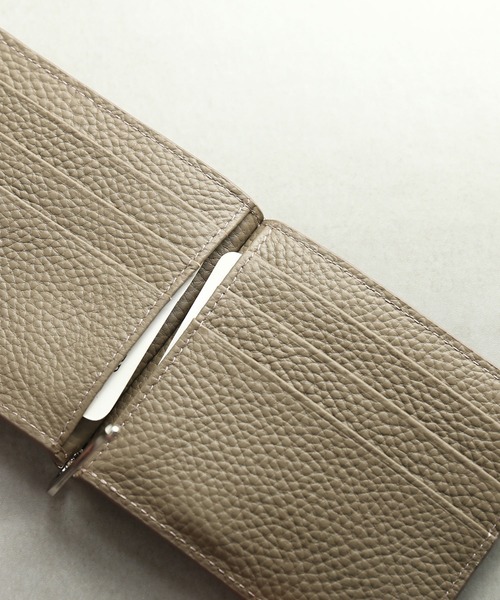 sankyo shokai(サンキョウショウカイ)の「クロコダイルレザー マネークリップ(札入れ/マネークリップ・メンズ・ダークグリーン/ブラック系/グレー系/ブルー/ウッド/グレー/ターコイズブルー/ダークブラウン/ネイビー/ブラック/ダークブラウン系/ターコイズブルー系/ネイビー系/ライトベージュ・FREE)」の22枚目の写真