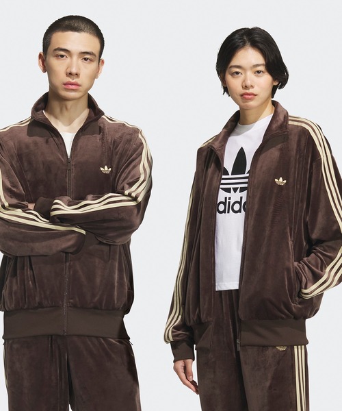 adidas ブラウン トラックジャケット 80s 90s アディダス adidas トラックジャケット ジャージ