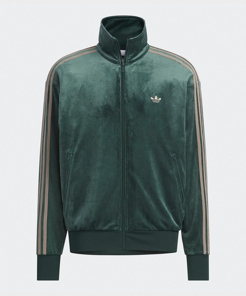 adidas(アディダス)の「adidas/アディダス FB TT VELOUR トラックジャケット(ジャージ・メンズ・ダークブラウン/ダークグレー/ダークグリーン・S/M/XL/L)」の18枚目の写真