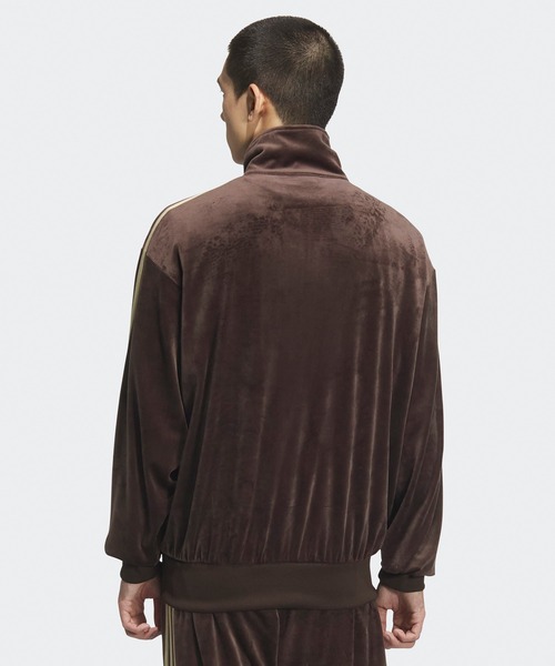 adidas(アディダス)の「adidas/アディダス FB TT VELOUR トラックジャケット(ジャージ・メンズ・ダークブラウン/ダークグレー/ダークグリーン・S/M/XL/L)」の15枚目の写真