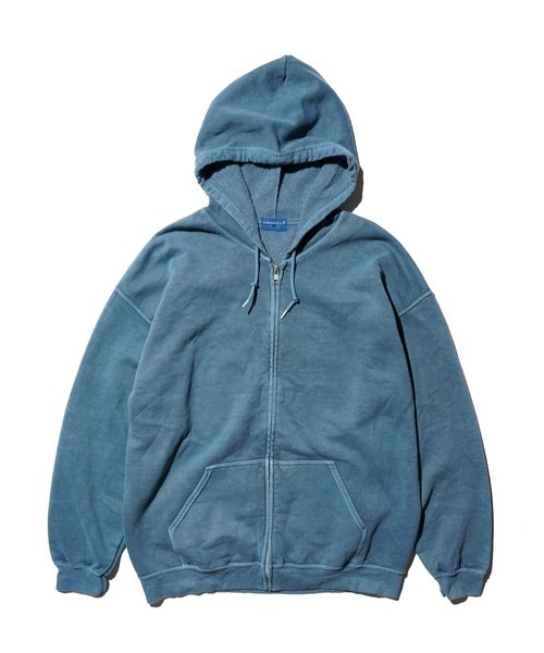 TOWN CRAFT タウンクラフト / PIGMENT FULL ZIP HOODIE（パーカー