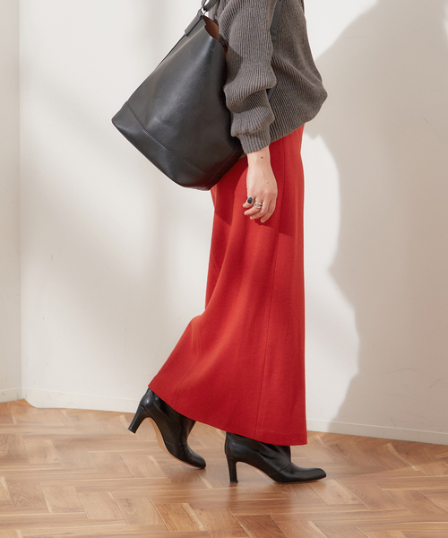 journal standard L'essage（ジャーナルスタンダードレサージュ）の「《追加》LUMINARY ウールスカート（スカート・レディース・ブラック/レッド/キャメル/イエロー・36/38）」の7枚目の写真