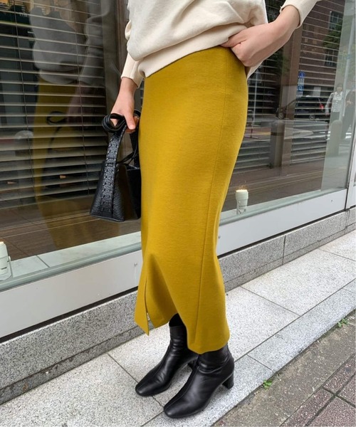 journal standard L'essage（ジャーナルスタンダードレサージュ）の「《追加》LUMINARY ウールスカート（スカート・レディース・ブラック/レッド/キャメル/イエロー・36/38）」の11枚目の写真